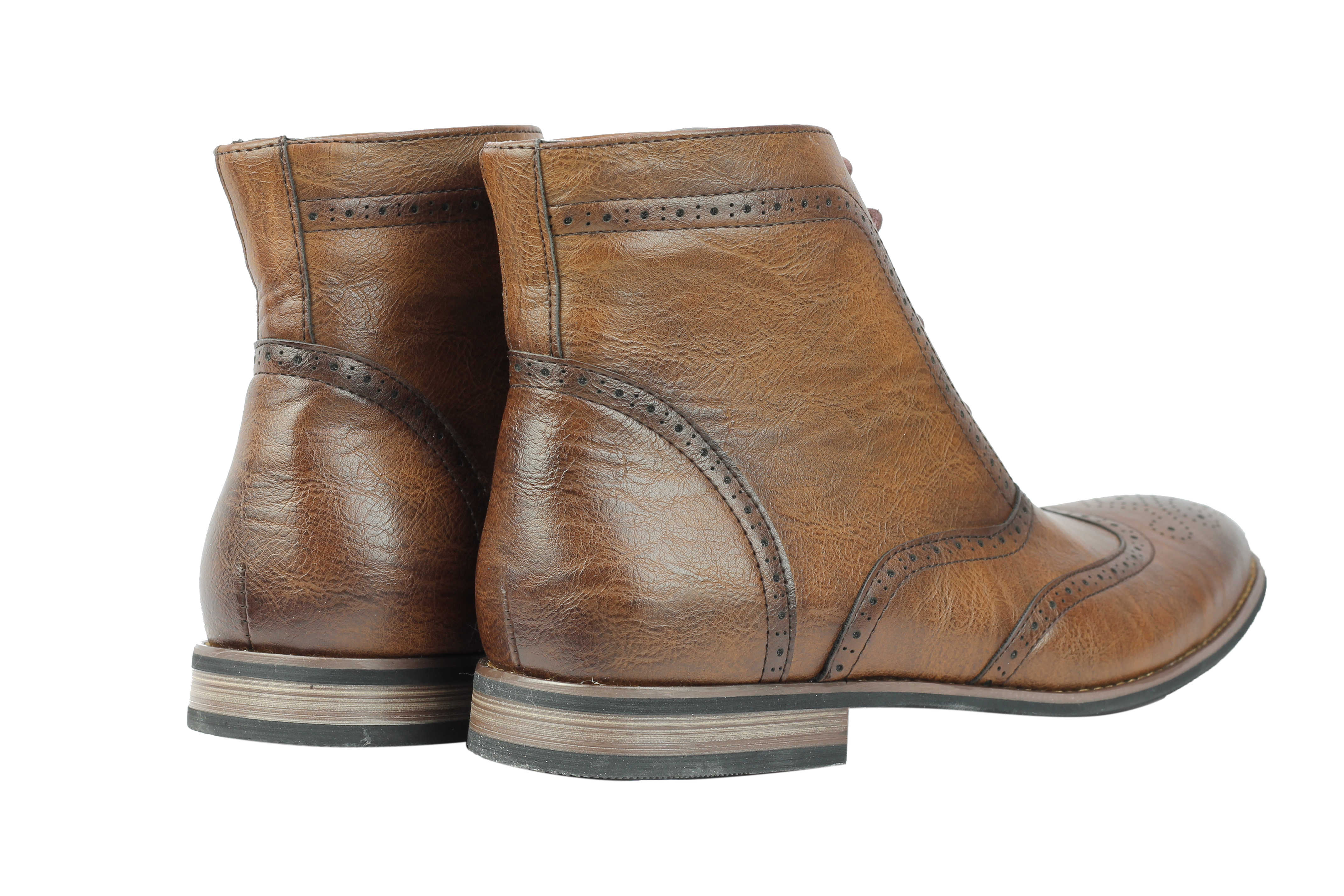 mens retro leather boots